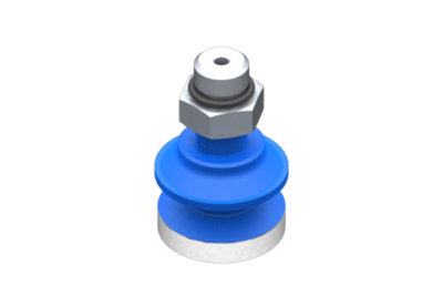 0321609 GIMATIC VACUUM CUP SUCTION CUP VG.B22 HNBR 60 SHORE, G1/8 MALE, HEX 13MM WITH SILICONE RING