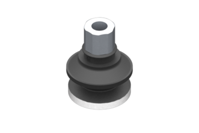 0321613 GIMATIC VACUUM CUP SUCTION CUP VG.B33 EPDM 50 SHORE, G1/8 FEMALE, HEX 16 MM WITH SILICONE RING