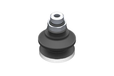 0321616 GIMATIC VACUUM CUP SUCTION CUP VG.B33 EPDM 50 SHORE, G1/4 MALE, HEX 17 MM WITH SILICONE RING