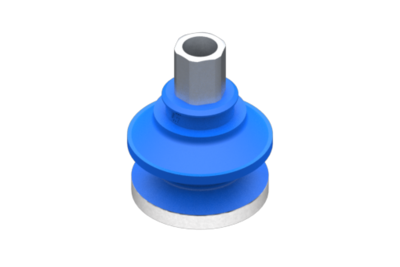 0321617 GIMATIC VACUUM CUP SUCTION CUP VG.B33 HNBR 60 SHORE, G1/8 FEMALE, HEX 12 MM WITH SILICONE RING