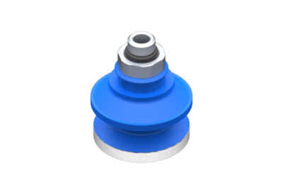 0321621 GIMATIC VACUUM CUP SUCTION CUP VG.B33 HNBR 60 SHORE, G1/8 MALE, HEX 16 MM WITH SILICONE RING