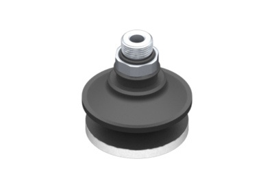 0321630 GIMATIC VACUUM CUP SUCTION CUP VG.B42 EPDM 50 SHORE, G1/4 MALE, HEX 17 MM WITH SILICONE RING