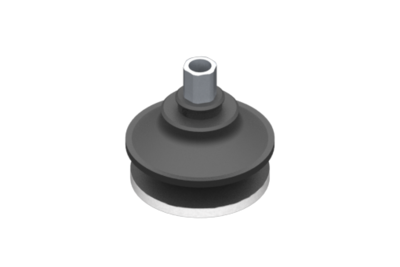 0321639 GIMATIC VACUUM CUP SUCTION CUP VG.B53 EPDM 50 SHORE G1/8 FEMALE, HEX 12 MM WITH SILICONE RING