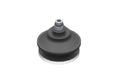 0321641 GIMATIC VACUUM CUP SUCTION CUP VG.B53 EPDM 50 SHORE, M5 MALE, HEX 12 MM WITH SILICONE RING