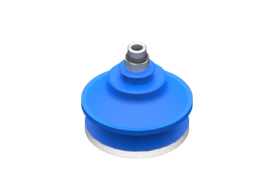 0321648 GIMATIC VACUUM CUP SUCTION CUP VG.B53 HNBR 60 SHORE, G1/8 MALE, HEX 12 MM WITH SILICONE RING