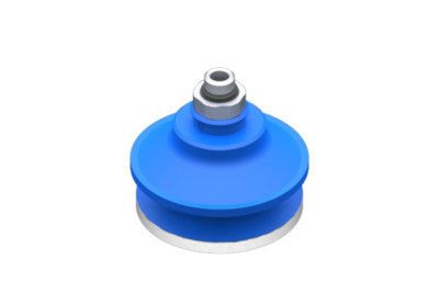 0321650 GIMATIC VACUUM CUP SUCTION CUP VG.B53 HNBR 60 SHORE, G1/8 MALE, HEX 16 MM WITH SILICONE RING