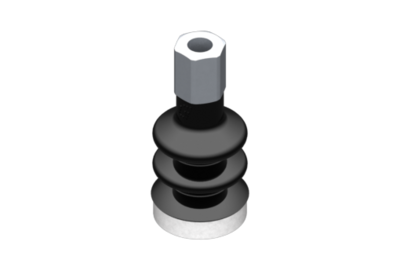 0321848 GIMATIC VACUUM CUP SUCTION CUP VG.LB16 NBR 50 SHORE, M5 FEMALE, HEX 8 MM WITH SILICONE RING