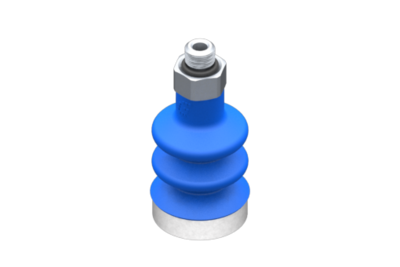 0321855 GIMATIC VACUUM CUP SUCTION CUP VG.LB16 HNBR 60 SHORE, M5 MALE, HEX 8MM WITH SILICONE RING