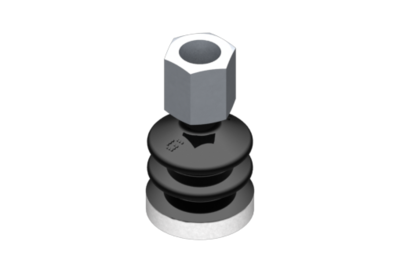0321861 GIMATIC VACUUM CUP SUCTION CUP VG.LB22 NBR 50 SHORE, G1/8” FEMALE, HEX 13 MM WITH SILICONE RING