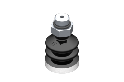 0321862 GIMATIC VACUUM CUP "SUCTION CUP VG.LB22 NBR 50 SHORE, G1/8"" MALE, HEX 13 MM CON ANELLO IN SILICONE ESPANSO"
