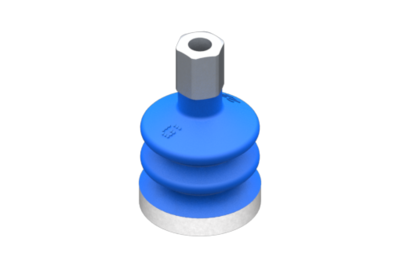 0321863 GIMATIC VACUUM CUP SUCTION CUP VG.LB22 HNBR 60 °SHORE, M5 FEMALE, HEX 8 MM WITH SILICONE RING
