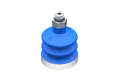 0321865 GIMATIC VACUUM CUP SUCTION CUP VG.LB22 HNBR 60 SHORE, M5 MALE, HEX 8 MM WITH SILICONE RING