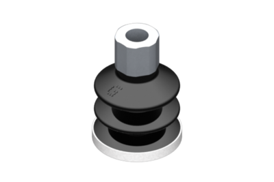 0321875 GIMATIC VACUUM CUP SUCTION CUP VG.LB33 NBR 50 SHORE, G1/8” FEMALE, HEX 16 MM WITH SILICONE RING