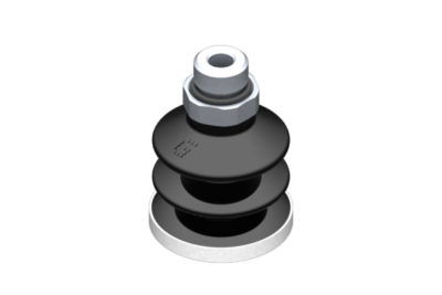 0321878 GIMATIC VACUUM CUP SUCTION CUP VG.LB33 NBR 50 SHORE, G1/4” MALE, HEX 17 MM WITH SILICONE RING