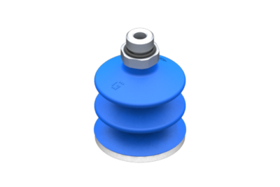 0321899 GIMATIC VACUUM CUP "SUCTION CUP VG.LB42 HNBR 60 SHORE, G1/4"" MALE, HEX 17 MM WITH SILICONE RING"