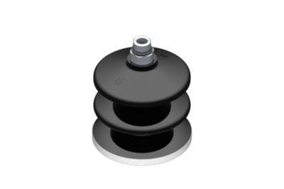 0321902 GIMATIC VACUUM CUP SUCTION CUP VG.LB53 NBR 50 °SHORE, G1/8 MALE, HEX 12 MM WITH SILICONE RING