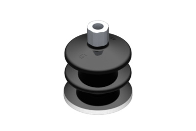 0321903 GIMATIC VACUUM CUP SUCTION CUP VG.LB53 NBR 50 SHORE, G1/8” FEMALE, HEX 16 MM WITH SILICONE RING