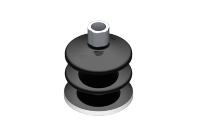 0321905 GIMATIC VACUUM CUP SUCTION CUP VG.LB53 NBR 50 SHORE, G1/4” FEMALE, HEX 16 MM WITH SILICONE RING