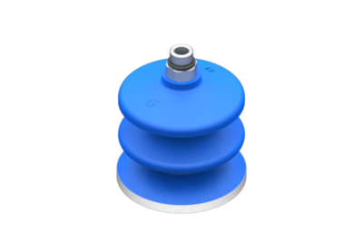 0321909 GIMATIC VACUUM CUP SUCTION CUP VG.LB53 HNBR 60 SHORE, G1/8 MALE, HEX 12 MM WITH SILICONE RING