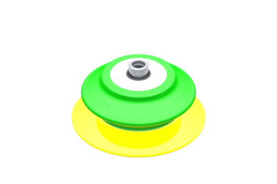 1101138 GIMATIC VACUUM CUP VG.BP110 SUCTION CUP, POLYURETHANE, 30/70 SHORE, G3/8" MALE