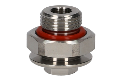 1500038 GIMATIC FITTING G3/8" MALE FITTING, 0.98 IN. HEX, STAINLESS STEEL