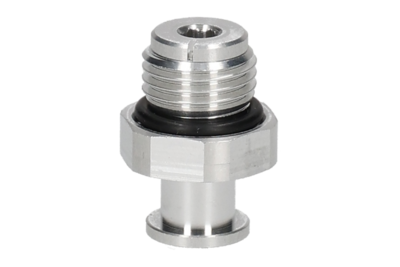 1600021 GIMATIC CHECK VALVE FITTING G1/4'' MALE WITH CHECK VALVE WITH SPHERE DIAMETER 7.5, CALIBRATED HOLE DIAMETER 0.6, HEXAGON 17