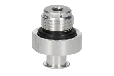 1600027 GIMATIC FITTING FITTING G1/8'' MALE WITH CHECK VALVE WITH SPHERE DIAMETER 5.5, CALIBRATED HOLE DIAMETER 0.6, HEXAGON 14