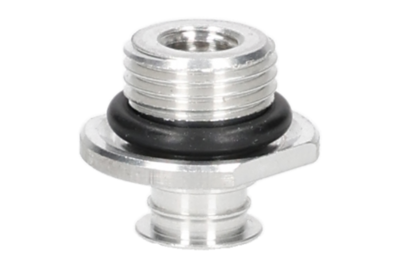 1700017 GIMATIC FITTING G1/8" MALE / M5 FEMALE FITTING, WITH 0.6 MM CALIBRATED HOLE