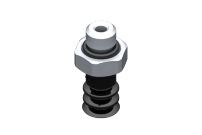 2321023 GIMATIC VACUUM CUP SUCTION CUP VG.LB6 NBR 50 SHORE, M5 MALE, HEX 8MM