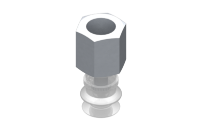 2321543 GIMATIC VACUUM CUP VG.B11 SUCTION CUP, FDA-COMPLIANT SILICONE, 50 SHORE, G1/8? FEMALE, 13 MM HEX