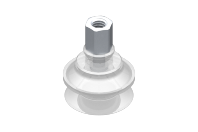 2321550 GIMATIC VACUUM CUP VG.B22 SUCTION CUP, FDA-COMPLIANT SILICONE, 50 SHORE, M5 FEMALE, 8 MM HEX