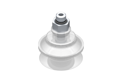 2321552 GIMATIC VACUUM CUP VG.B22 SUCTION CUP, FDA-COMPLIANT SILICONE, 50 SHORE, M5 MALE, 8 MM HEX