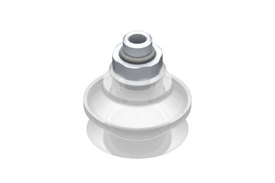 2321559 GIMATIC VACUUM CUP VG.B33 SUCTION CUP, FDA-COMPLIANT SILICONE, 50 SHORE, G1/8? MALE, 16 MM HEX