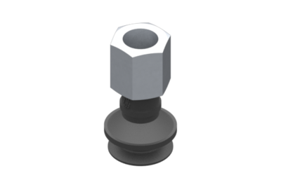 2321593 GIMATIC VACUUM CUP VG.B16 SUCTION CUP, EPDM, 50 SHORE, G1/8? FEMALE, 13 MM HEX
