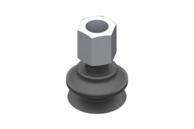 2321603 GIMATIC VACUUM CUP VG.B22 SUCTION CUP, EPDM, 50 SHORE, G1/8? FEMALE, 13 MM HEX