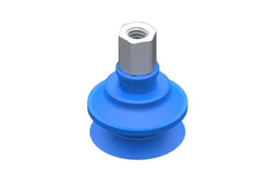 2321605 GIMATIC VACUUM CUP VG.B22 SUCTION CUP, HNBR, 60 SHORE, M5 FEMALE, 8 MM HEX