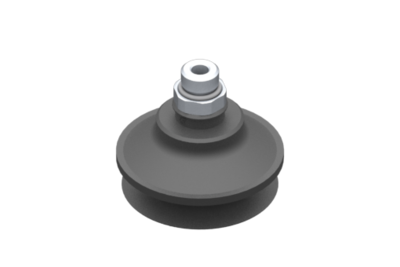 2321645 GIMATIC VACUUM CUP SUCTION CUP VG.B53 EPDM 50 SHORE, G1/4" MALE, HEX 17 MM