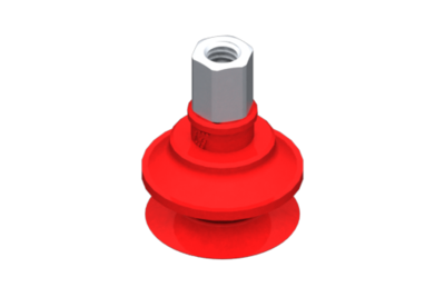2321707 GIMATIC VACUUM CUP VG.B22 SUCTION CUP, FDA-COMPLIANT SILICONE, 50 SHORE, M5 FEMALE, 8 MM HEX