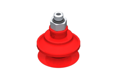 2321709 GIMATIC VACUUM CUP VG.B22 SUCTION CUP, FDA-COMPLIANT SILICONE, 50 SHORE, M5 MALE, 8 MM HEX