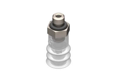 2321733 GIMATIC VACUUM CUP VG.LB6 SUCTION CUP, FDA-COMPLIANT SILICONE, 50 SHORE, M3 MALE, 5 MM HEX
