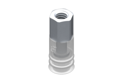 2321735 GIMATIC VACUUM CUP VG.LB9 SUCTION CUP, FDA-COMPLIANT SILICONE, 50 SHORE, M5 FEMALE, 8 MM HEX