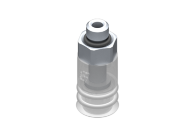 2321737 GIMATIC VACUUM CUP VG.LB9 SUCTION CUP, FDA-COMPLIANT SILICONE, 50 SHORE, M5 MALE, 8 MM HEX