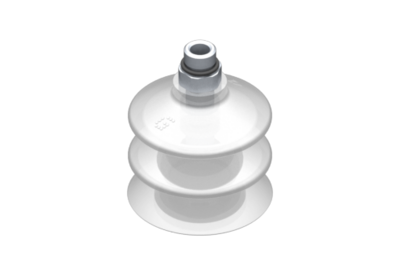 2321766 GIMATIC VACUUM CUP VG.LB42 SUCTION CUP, FDA-COMPLIANT SILICONE, 50 SHORE, G1/8? MALE, 12 MM HEX