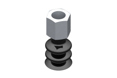 2321851 GIMATIC VACUUM CUP VG.LB16 SUCTION CUP, NBR, 50 SHORE, G1/8? FEMALE, 13 MM HEX