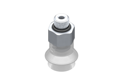 2321918 GIMATIC VACUUM CUP VG.B9 SUCTION CUP, FDA-COMPLIANT SILICONE, 50 SHORE, M5 MALE, 8 MM HEX