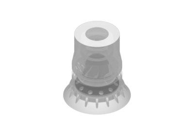 2322086 GIMATIC VACUUM CUP VG.BPG30 SUCTION CUP, FDA-COMPLIANT SILICONE, 40 SHORE, WITH INSERT