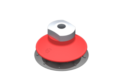 2322213 GIMATIC VACUUM CUP VG.IS55 SUCTION CUP, POLYURETHANE, 30/60 SHORE, 1/8" NPSF FEMALE