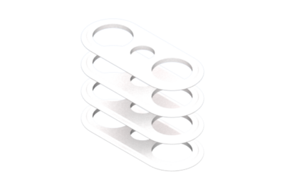 2322224 GIMATIC VACUUM PERFORATED REINFORCEMENT INSERT - KIT OF 4 PIECES