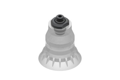 2323097 GIMATIC VACUUM CUP BPG.55 SUCTION CUP, FDA-COMPLIANT SILICONE, 40 SHORE, G1/8" MALE, 1.5 BELLOWS