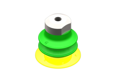 2510006 GIMATIC VACUUM CUP VG.GX25P SUCTION CUP, POLYURETHANE, 30/60 SHORE, WITH INTERNAL FILTER, M5 FEMALE